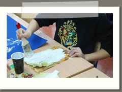 Na zajęciach koła plastycznego