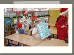 Mikołajki w klasie 5a