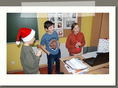 Mikołajki w klasie 5a