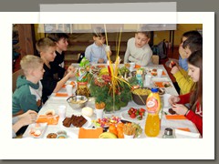 Wigilia w klasie 5a