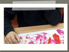 Nietypowy pędzel w klasach 5 a i b