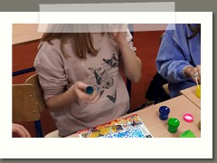 Nietypowy pędzel w klasach 5 a i b
