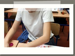 Nietypowy pędzel w klasach 6 a i b