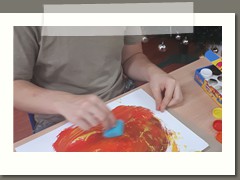 Nietypowy pędzel w klasie 7a