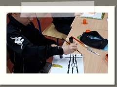 Odpowiedź narysowana w klasach 4 a i b