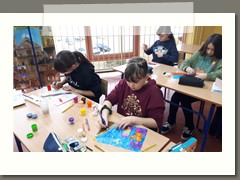 Odpowiedź narysowana w klasach 4 a i b