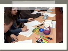 Odpowiedź narysowana w klasach 4 a i b