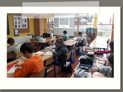 Odpowiedź narysowana w klasach 5 a ib