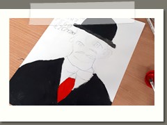Odpowiedź narysowana w klasach 6 a i b