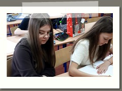 Przepis na farbę kawową w klasach 5 a i b