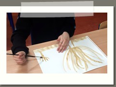 Przepis na farbę kawową w klasie 7a