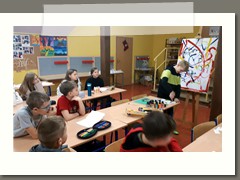 Zakodowany obraz w klasach 5 a i b