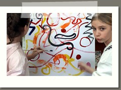 Zakodowany obraz w klasach 6 a i b