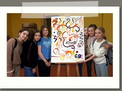 Zakodowany obraz w klasach 6 a i b